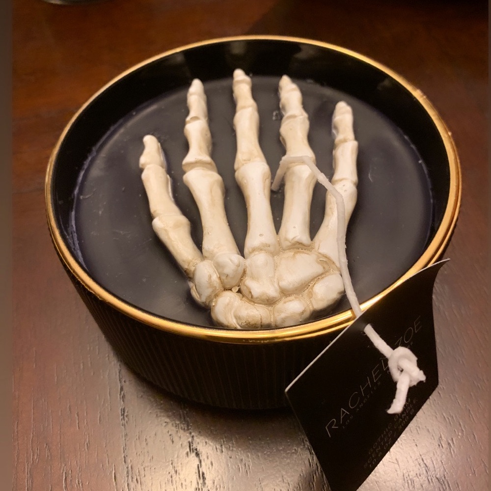 Skeleton Hand Candle - Picture 2 of 2